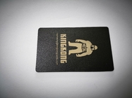 Métal sans contact Chip Card Custom Logo de NFC de SLE4442 RFID
