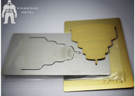 Repères faits sur commande inspirés en métal d'or pour des femmes, repères simples personnalisés en métal