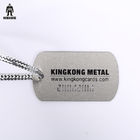Étiquettes de cuivre en laiton en acier gravées écologiques en métal de logo pour le chien ou le collier