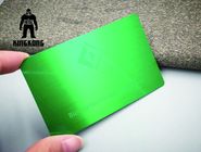 Épaisseur en acier anodisée colorée des cartes de visite professionnelle de visite en métal VIP de la sublimation 304 0,7/0.8mm