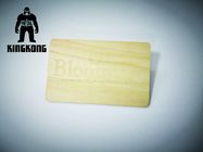 Les cartes en bois de la puce RFID de  1K IC avec la gravure Silkscreen l'impression