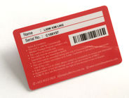 Carte d'identité en plastique d'hôtel, carte sans contact imprimable programmable professionnelle de PVC RFID d'identification Smart de NFC