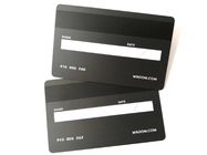 Carte de paiement résistante à l'usure d'achats de carte d'adhésion en métal/de crédit bancaire bande magnétique de Hico