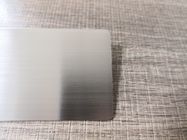 Acier inoxydable de carte en métal RFID de NFC N-tage213 balayé pour l'entrée