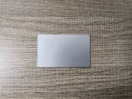 Acier inoxydable de carte en métal RFID de NFC N-tage213 balayé pour l'entrée