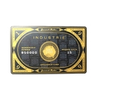 Le laser en laiton de carte d'adhésion en métal d'or gravent l'épaisseur de Matt Black 0.8mm