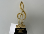 Copie faite sur commande Logo Laser Engrave Text de trophée argenté de médaille d'or en métal de souvenir