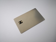NFC sans contact Chip Metal Writable d'IC futé de contact de carte de crédit de RFID