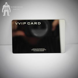 Cartes de visite professionnelle de visite promotionnelles de miroir, cartes d'adhésion privées de l'argent VIP de Bouddha pour des affaires