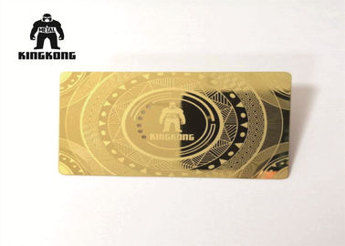 Cartes de visite professionnelle de visite promotionnelles de miroir, cartes d'adhésion privées de l'argent VIP de Bouddha pour des affaires