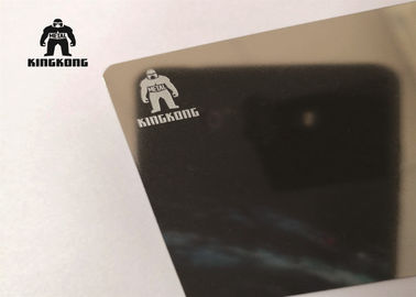 Cartes de visite professionnelle de visite promotionnelles de miroir, cartes d'adhésion privées de l'argent VIP de Bouddha pour des affaires