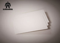 Cartes de visite professionnelle de visite claires blanches simples de PVC Cr80 imprimable 30 mil 85.6x54x0.76mm