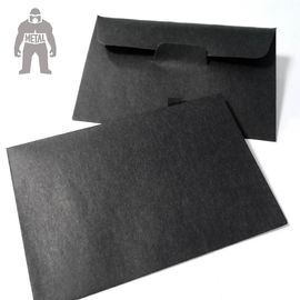 La couleur noire rigide du porte-cartes d'enveloppe de Noël 90x60mm a imprimé le papier 120gsm