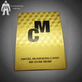 Gold Membership VIP Metal Business Card VIP Card Made By Stainless Steel CR80