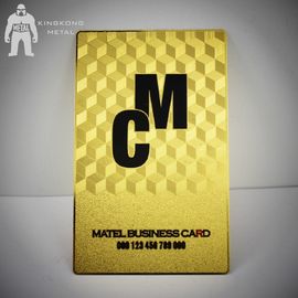 Gold Membership VIP Metal Business Card VIP Card Made By Stainless Steel CR80