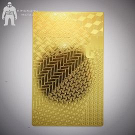 Gold Membership VIP Metal Business Card VIP Card Made By Stainless Steel CR80