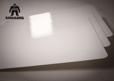 Blanc blanc simple thermique 30 cartes en plastique d'identification de mil pour imprimer Cr80 85.6x54x0.76mm