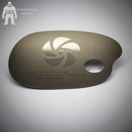Logo fait sur commande gravé personnalisé d'OEM de cartes d'adhésion en métal ombrageant le nouveau style