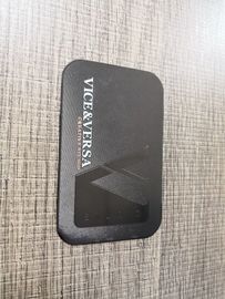 Logo fait sur commande gravé personnalisé d'OEM de cartes d'adhésion en métal ombrageant le nouveau style