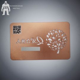 Logo fait sur commande gravé personnalisé d'OEM de cartes d'adhésion en métal ombrageant le nouveau style