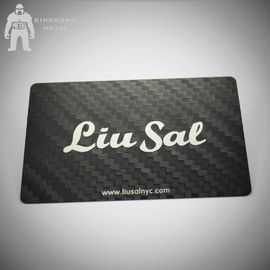Logo fait sur commande gravé personnalisé d'OEM de cartes d'adhésion en métal ombrageant le nouveau style