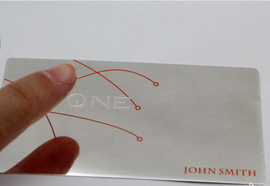 Cartes de visite professionnelle de visite en plastique carrées personnelles de miroir 85*54mm/89*51mm ou adapté aux besoins du client