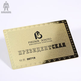 Option différente métallique personnelle en laiton innovatrice de modèle de cartes de visite professionnelle de visite d'or
