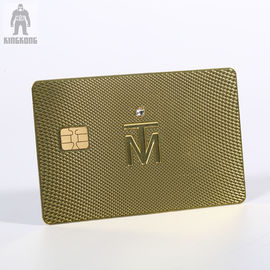 Option différente métallique personnelle en laiton innovatrice de modèle de cartes de visite professionnelle de visite d'or