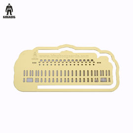 Le clavier de repère de charme en métal de prise de page d'agrafe de livre se tient et réserve dans la bibliothèque