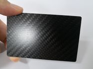 carte de fibre de carbone de 85x54x0.8mm avec la petite puce du contact SLE4442