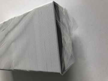 Cartes de visite professionnelle en plastique brillantes blanches vierges de visite de PVC avec Hico 85.5x54x0.76mm magnétiques