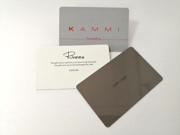 les cartes de visite professionnelle de visite de PVC de 85.5x54x0.76mm, 4C/4C ont givré la carte grise d'identification d'adhésion de RFID