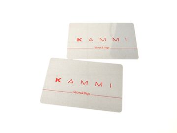 les cartes de visite professionnelle de visite de PVC de 85.5x54x0.76mm, 4C/4C ont givré la carte grise d'identification d'adhésion de RFID
