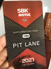 Escomptez les cartes de visite professionnelle de visite de PVC/la carte blanches membre du luxe RFID VIP