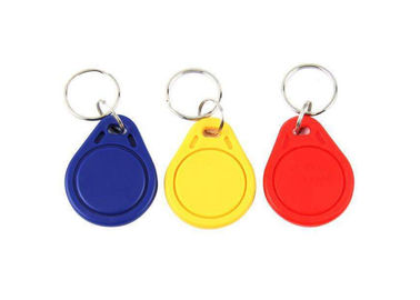 Les ABS de carte en métal RFID de système de contrôle d'accès imperméabilisent la clé Keyfob de porte de 13.56mhz 125Khz