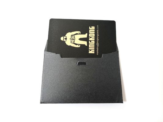 Papiers de luxe adaptés aux besoins du client de Logo Cardboard Envelope Packaging With