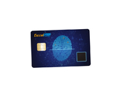 Carte de crédit futée d'Access de biométrie de carte d'empreinte digitale de haute sécurité