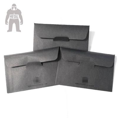 Mini douilles de chèque-cadeau de blanc de vacances d'affaires de noir de porte-cartes d'enveloppe de cadeau